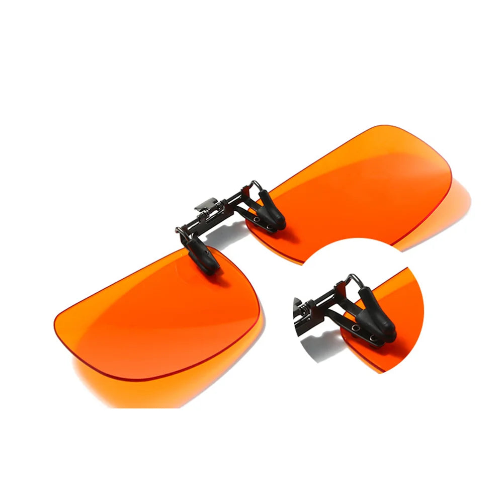 Flip up Clip on Blue Light Blocking Glasses Men Computer Orange anti Ray Filter Gaming Lens Women Eyeglasses
