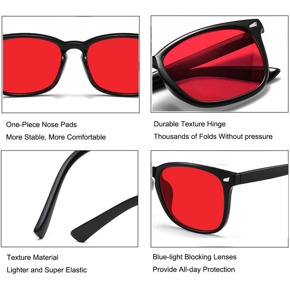 Blue Light Blocking Glasses for Day & Night Screen Use