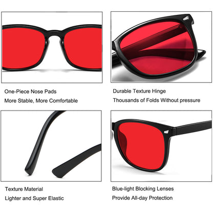 Blue Light Blocking Glasses for Day & Night Screen Use