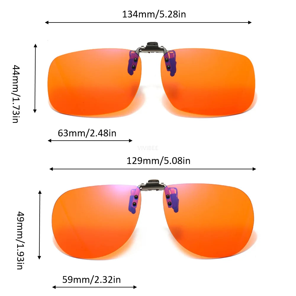 Flip up Clip on Blue Light Blocking Glasses Men Computer Orange anti Ray Filter Gaming Lens Women Eyeglasses